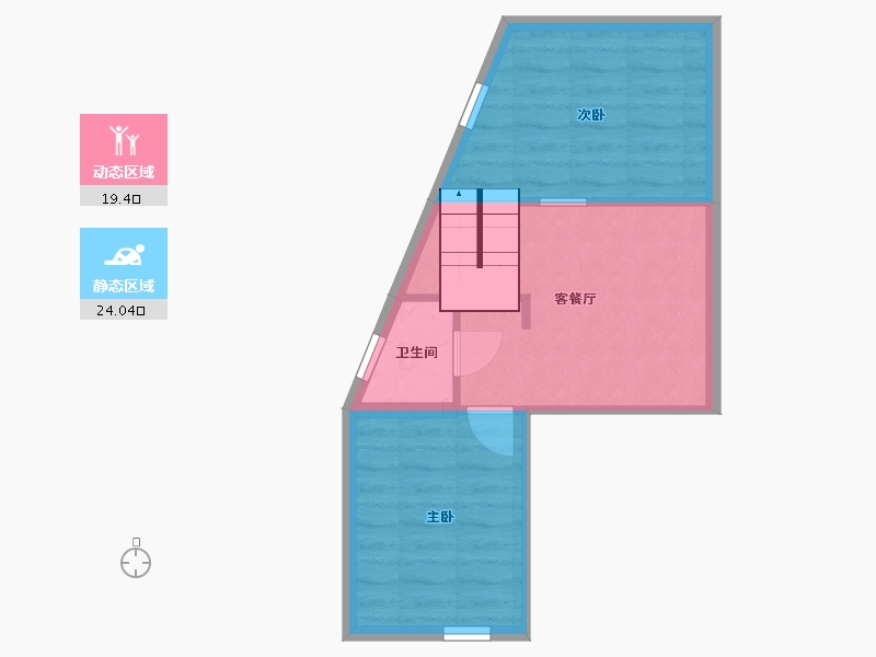 河北省-石家庄市-恒印广场-38.87-户型库-动静分区