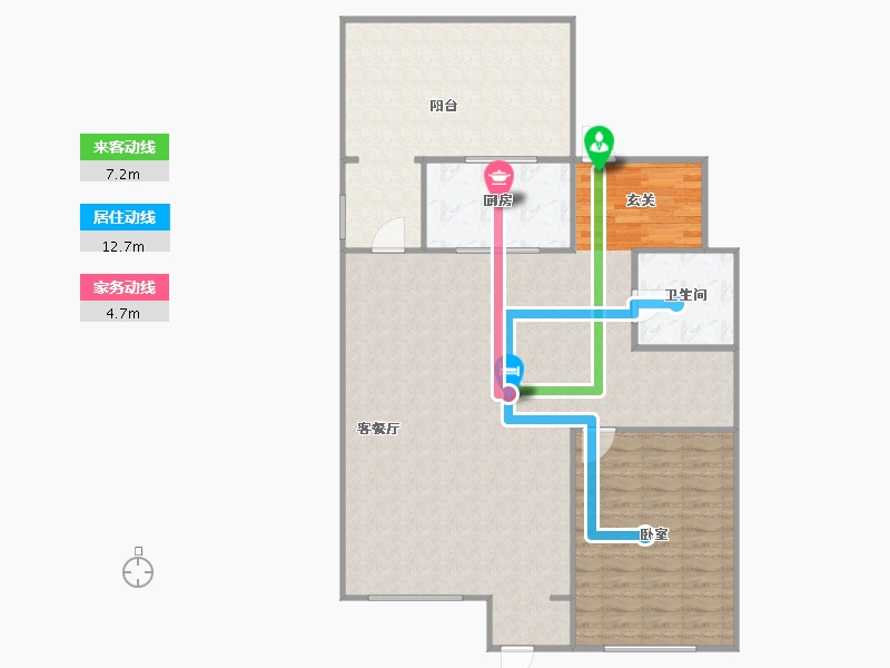 辽宁省-盘锦市-纳帕溪谷·瑞府-115.56-户型库-动静线