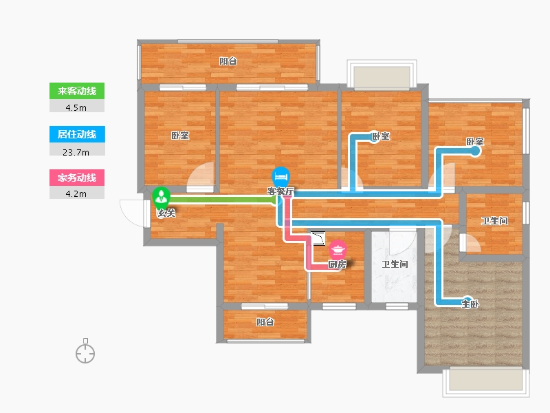 广西壮族自治区-柳州市-彰泰欢乐颂-103.22-户型库-动静线