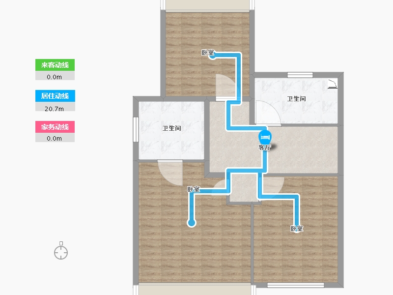 江苏省-南京市-新城源山-99.59-户型库-动静线