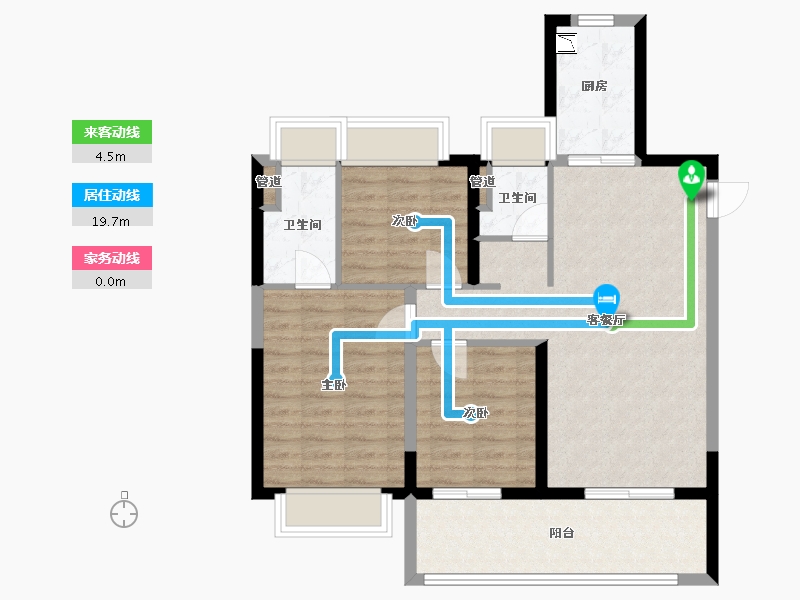 广西壮族自治区-梧州市-梧州城际空间站-83.56-户型库-动静线