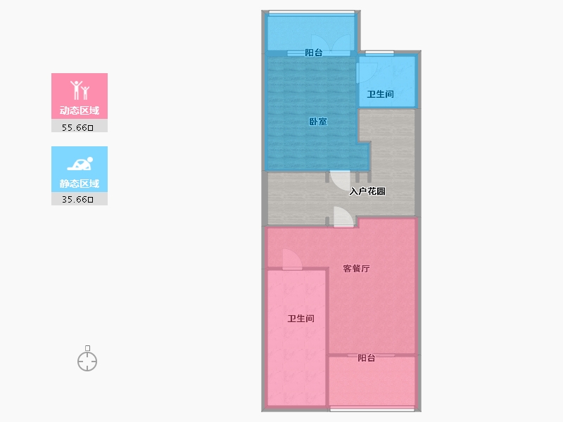 云南省-西双版纳傣族自治州-勐巴拉国际旅游度假区-104.00-户型库-动静分区