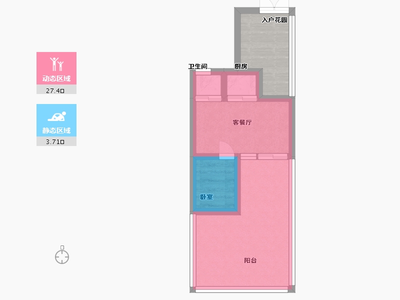 云南省-西双版纳傣族自治州-雅居乐西双林语-31.99-户型库-动静分区