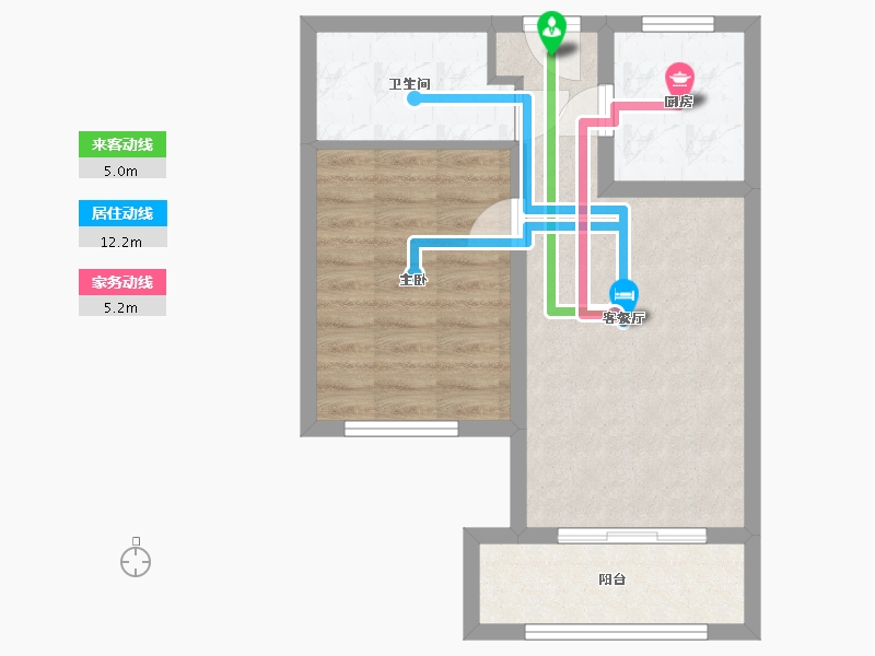 河北省-保定市-北京华银城-50.00-户型库-动静线