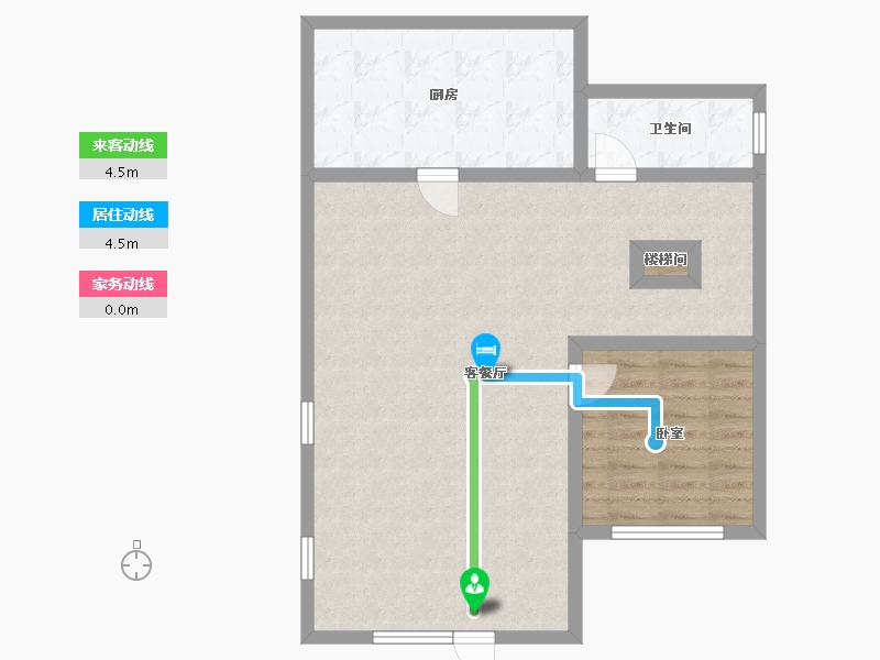 辽宁省-大连市-青澜山-80.32-户型库-动静线