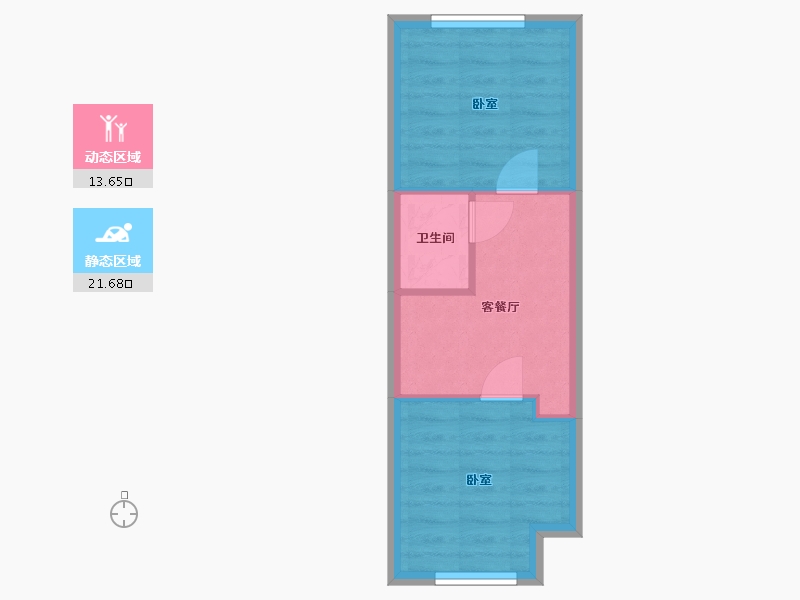 辽宁省-大连市-春田禧跃-31.15-户型库-动静分区