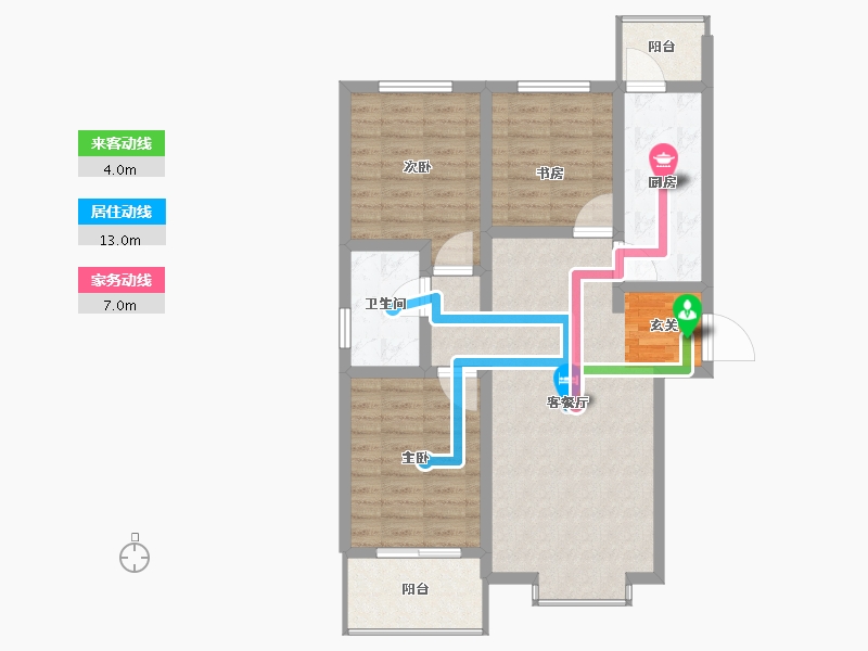 河北省-保定市-林生自然城-86.01-户型库-动静线