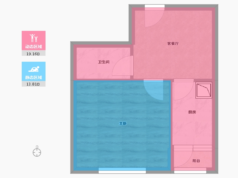 黑龙江省-哈尔滨市-融创公园壹号-28.72-户型库-动静分区