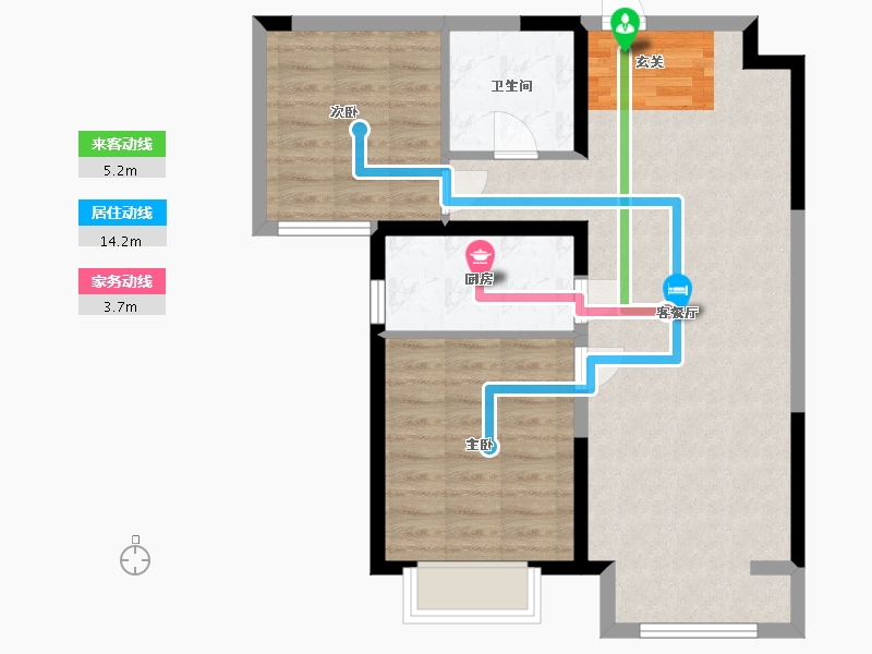 河北省-廊坊市-中建和悦国际-71.20-户型库-动静线