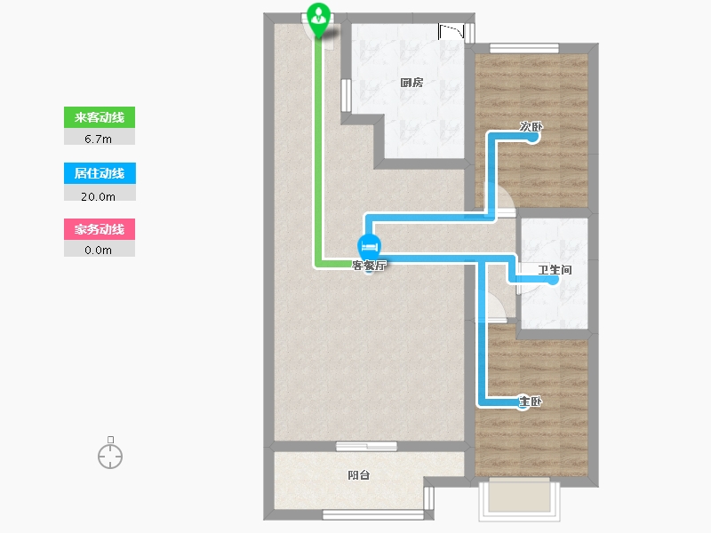 河北省-廊坊市-美阙公元-79.91-户型库-动静线