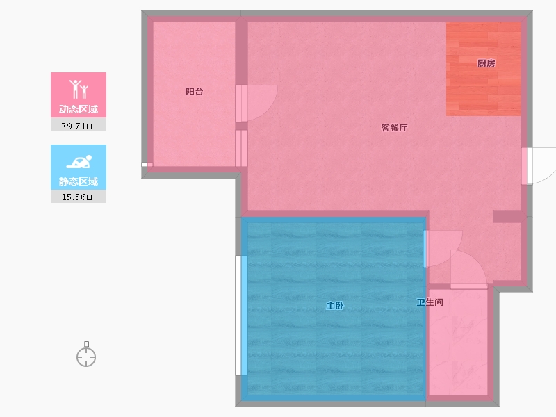 河北省-廊坊市-中建和悦国际-49.58-户型库-动静分区