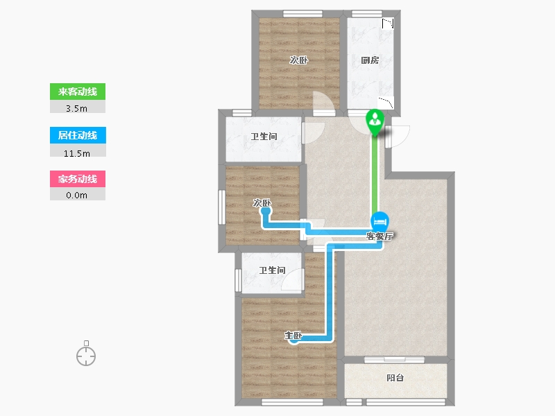 河北省-保定市-朝阳原著-81.39-户型库-动静线