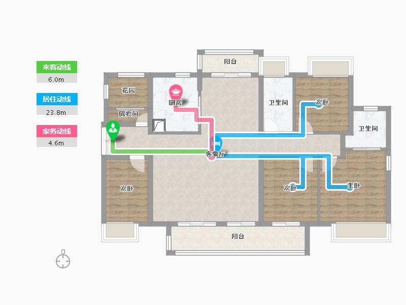 广东省-清远市-保利天汇朗园-117.51-户型库-动静线