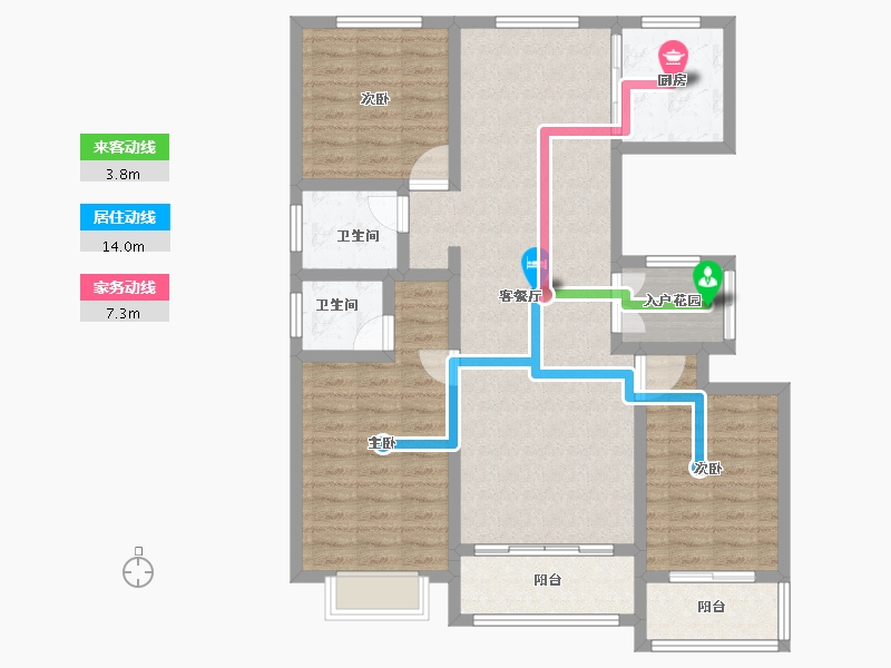 山西省-临汾市-华门壹号-108.01-户型库-动静线