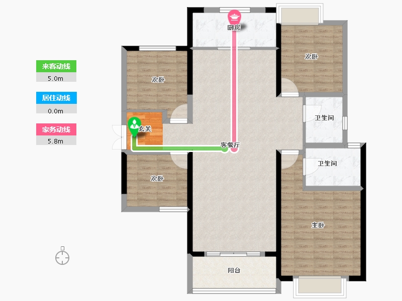 云南省-曲靖市-融阁御府-120.00-户型库-动静线