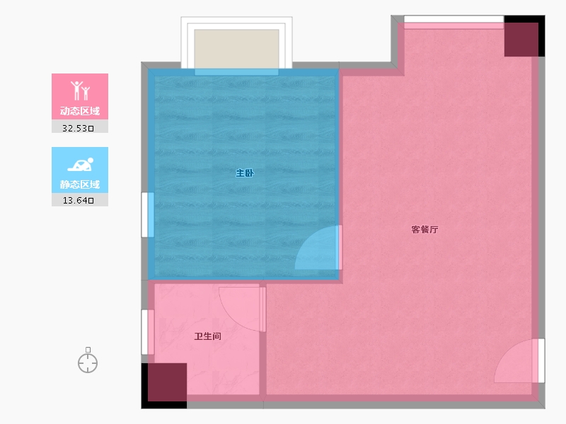 河北省-保定市-卓悦中心-41.52-户型库-动静分区