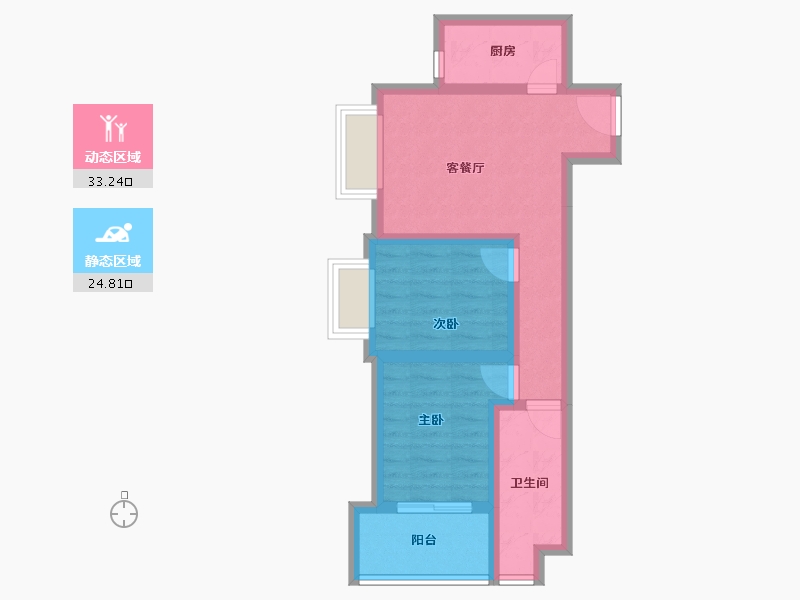 山西省-临汾市-四海归源-49.95-户型库-动静分区