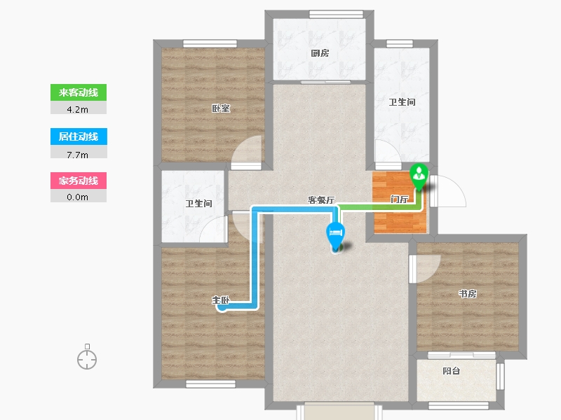 河北省-保定市-京南首府-98.87-户型库-动静线