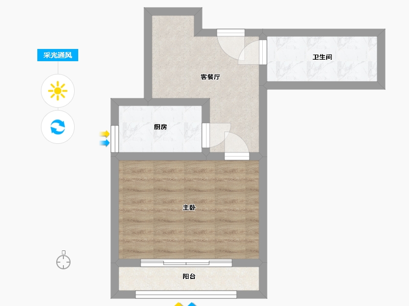 河北省-保定市-天保馨悦湾-38.19-户型库-采光通风