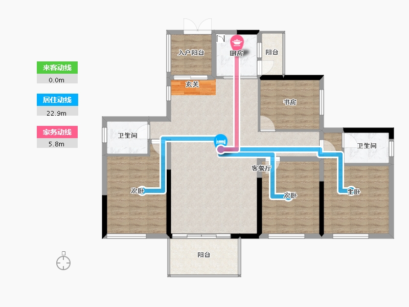 广西壮族自治区-柳州市-广投龙象城-119.82-户型库-动静线