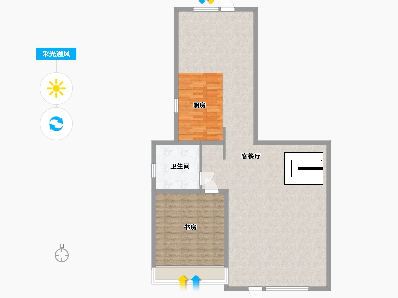 河北省-廊坊市-牛驼温泉孔雀城-111.99-户型库-采光通风