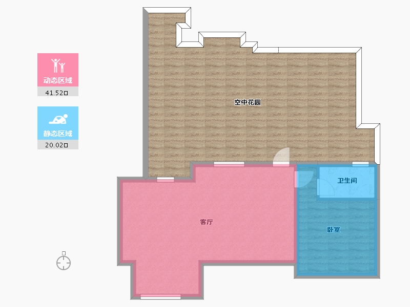 辽宁省-大连市-金湾十里海-113.87-户型库-动静分区