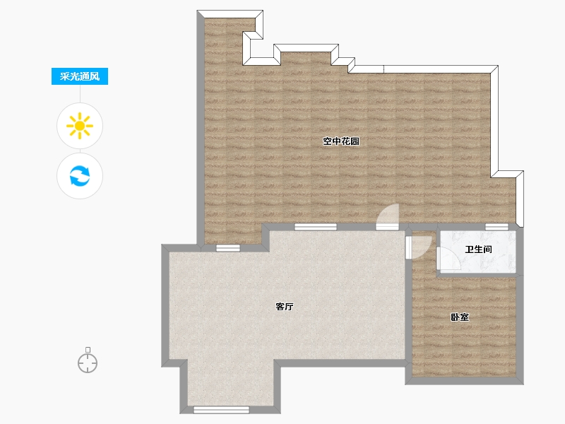 辽宁省-大连市-金湾十里海-113.87-户型库-采光通风