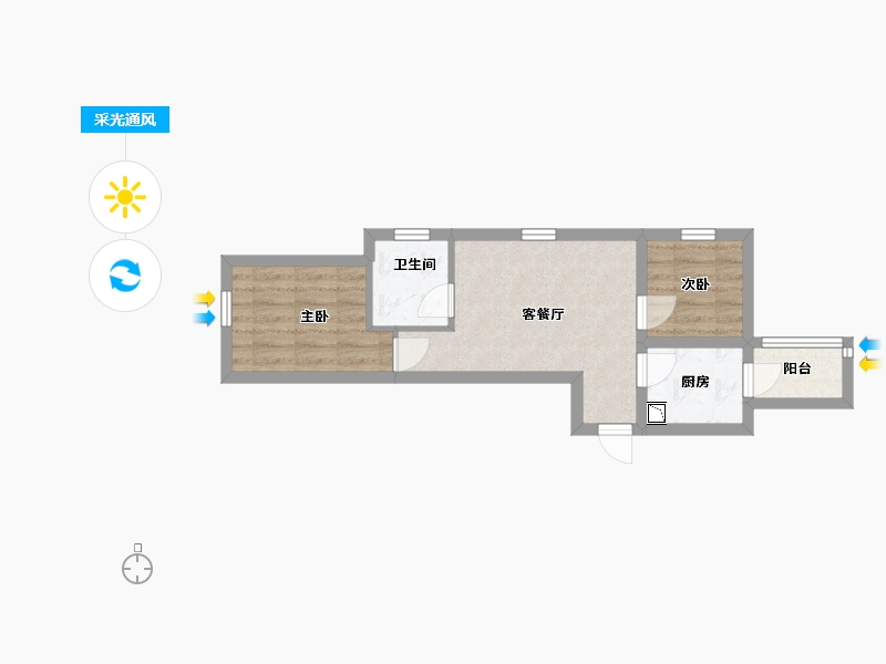 辽宁省-鞍山市-鞍山恒大绿洲-39.42-户型库-采光通风