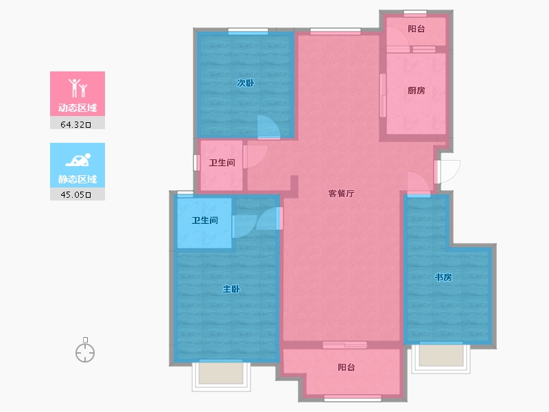 四川省-资阳市-优品道资溪学府-97.09-户型库-动静分区