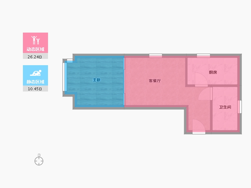 辽宁省-沈阳市-华发全运首府-32.64-户型库-动静分区