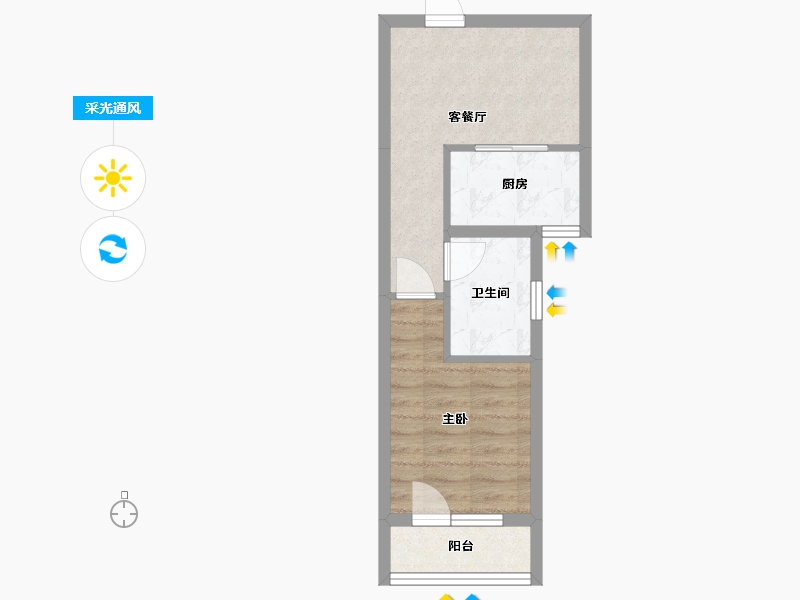 辽宁省-沈阳市-华发全运首府-34.48-户型库-采光通风