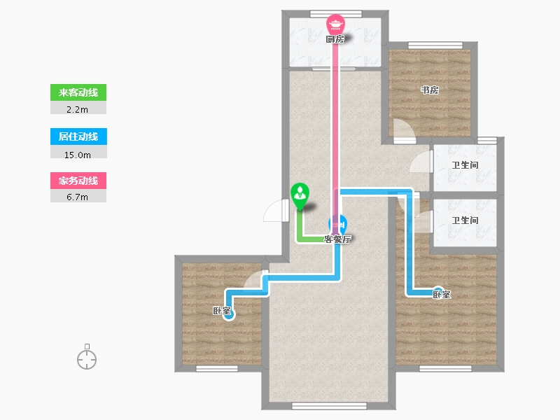 内蒙古自治区-通辽市-叫来河悦府-93.24-户型库-动静线