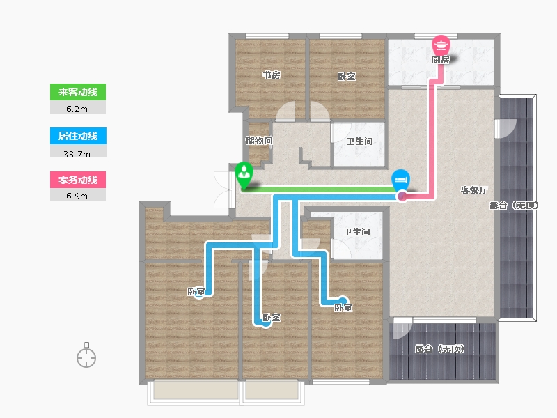 河北省-邢台市-皓顺和-171.30-户型库-动静线