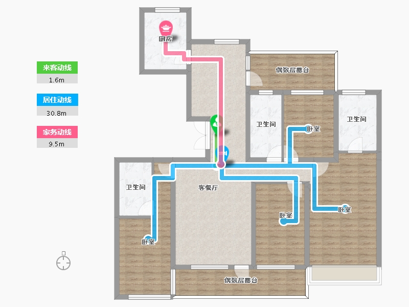 河北省-邢台市-皓顺和-140.19-户型库-动静线