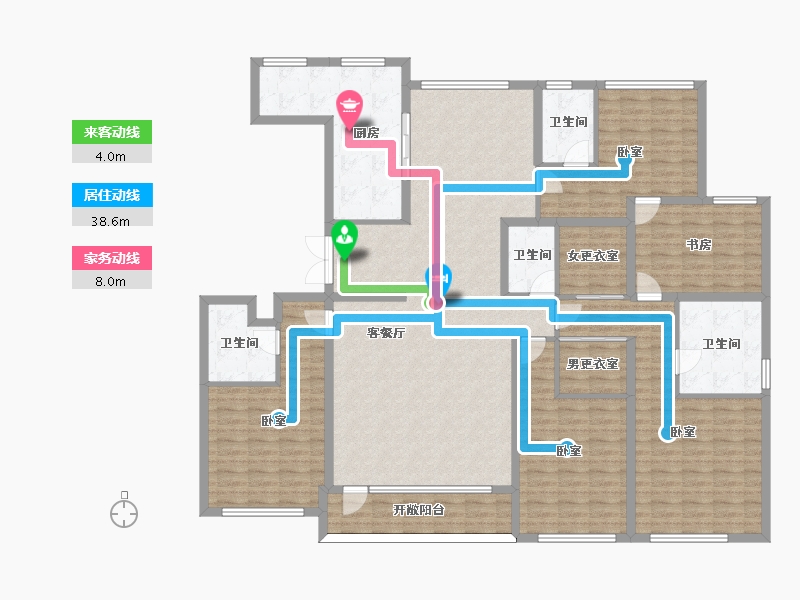 河北省-邢台市-皓顺和-194.76-户型库-动静线