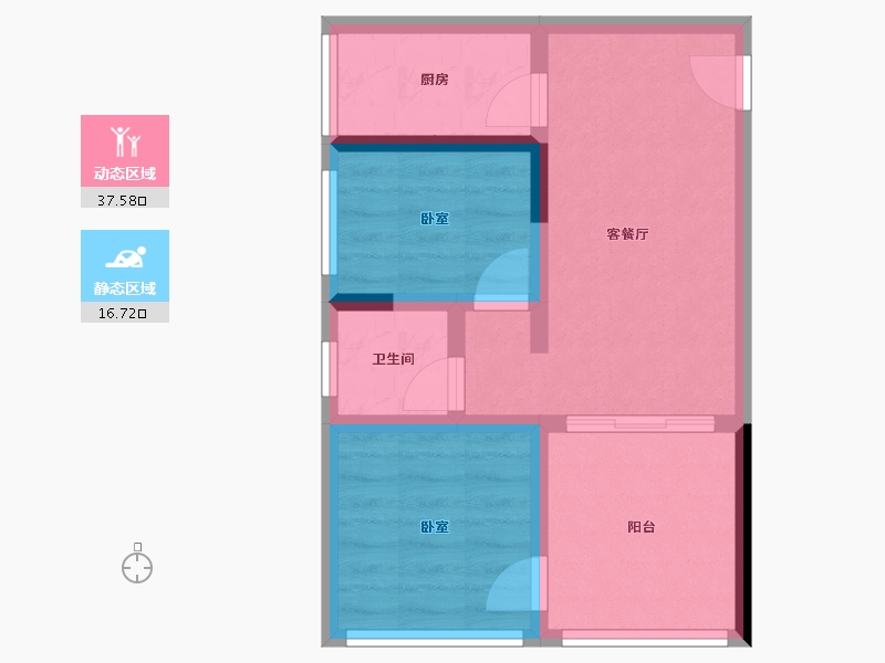 贵州省-遵义市-尧龙云海-47.31-户型库-动静分区