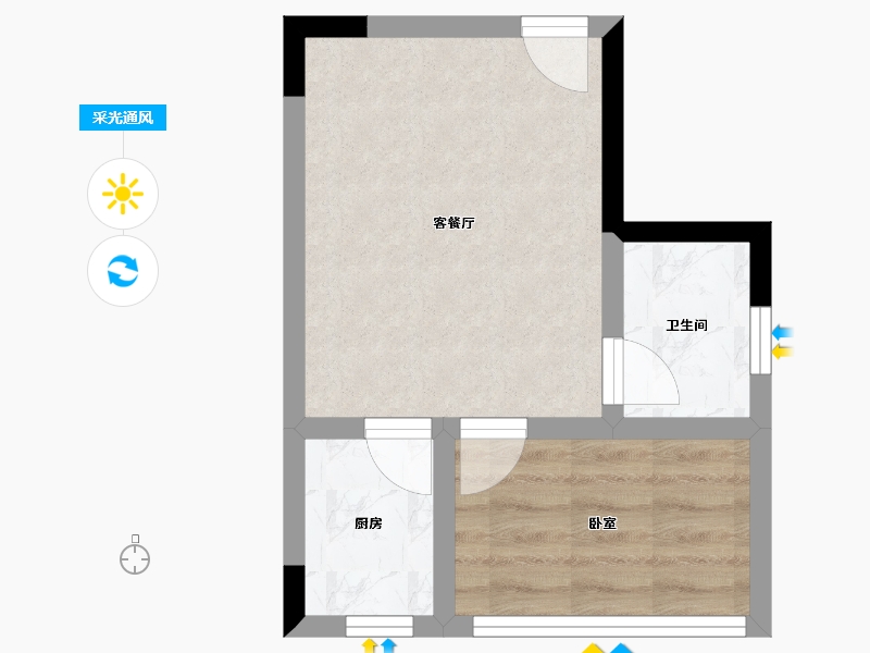 贵州省-遵义市-尧龙云海-30.96-户型库-采光通风