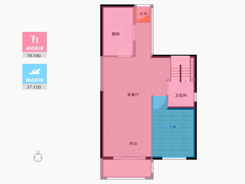 云南省-昆明市-保利中航玺樾-87.01-户型库-动静分区