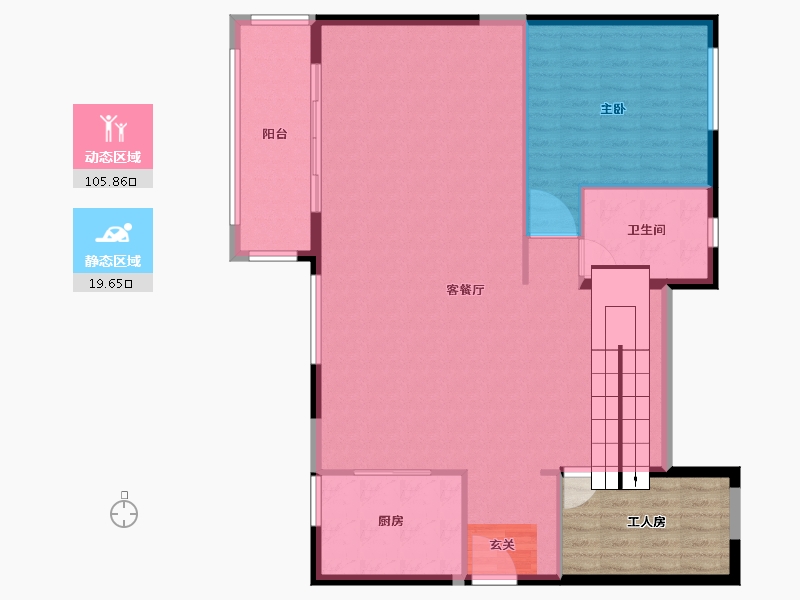 云南省-昆明市-保利中航玺樾-127.01-户型库-动静分区