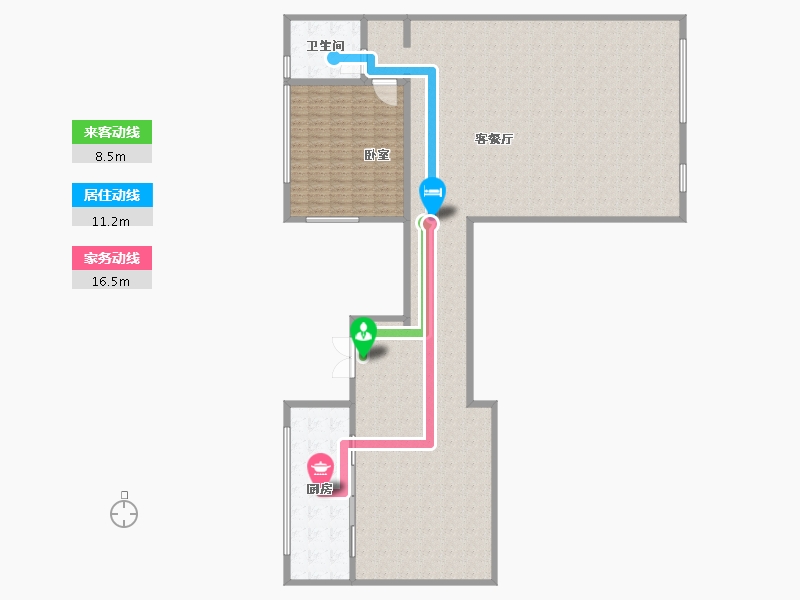 江苏省-常州市-路劲太湖院子-241.18-户型库-动静线