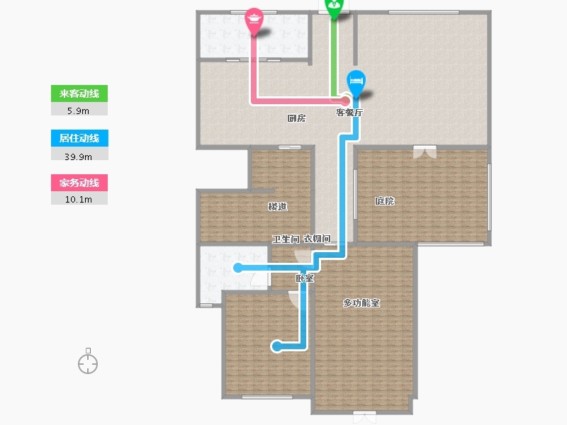 江苏省-常州市-路劲太湖院子-387.72-户型库-动静线