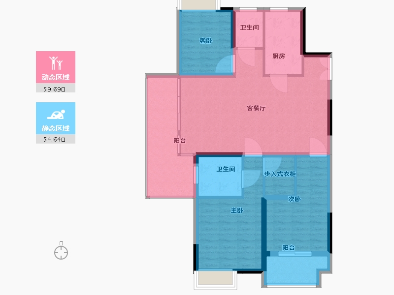 江苏省-无锡市-无锡融创文旅城-103.01-户型库-动静分区