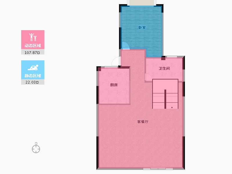 江苏省-无锡市-融侨悦府-122.00-户型库-动静分区