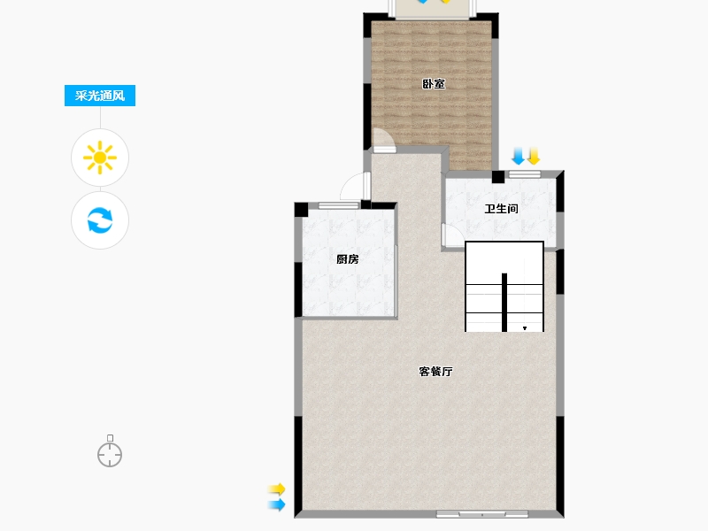 江苏省-无锡市-融侨悦府-122.00-户型库-采光通风