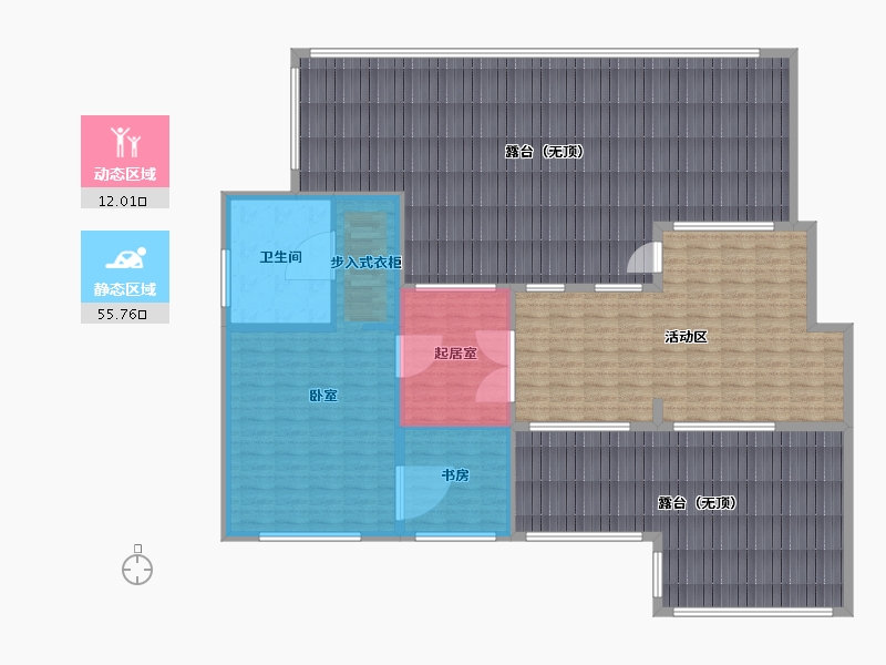 江苏省-无锡市-奥体紫兰园-210.00-户型库-动静分区