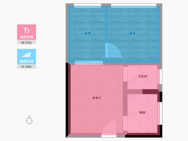 贵州省-遵义市-尧龙云海-28.48-户型库-动静分区