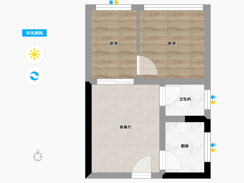 贵州省-遵义市-尧龙云海-28.48-户型库-采光通风