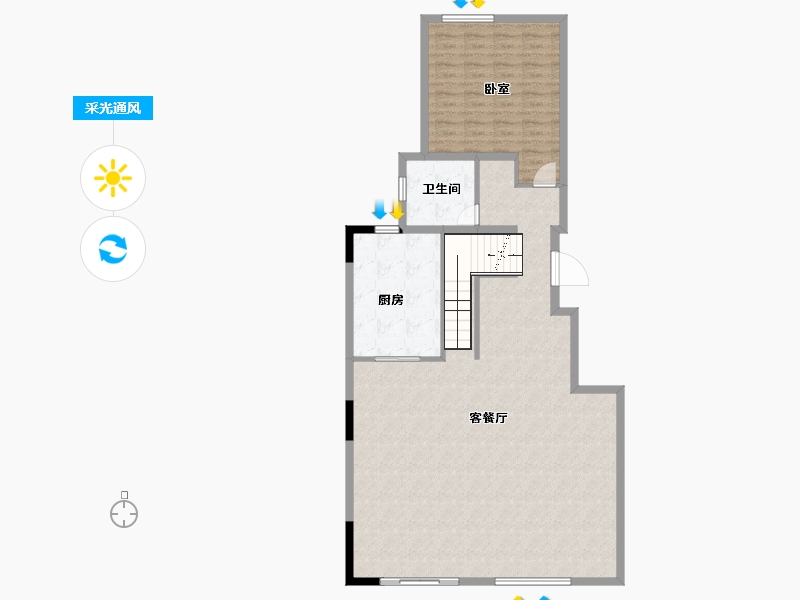 江苏省-无锡市-融侨悦府-122.25-户型库-采光通风