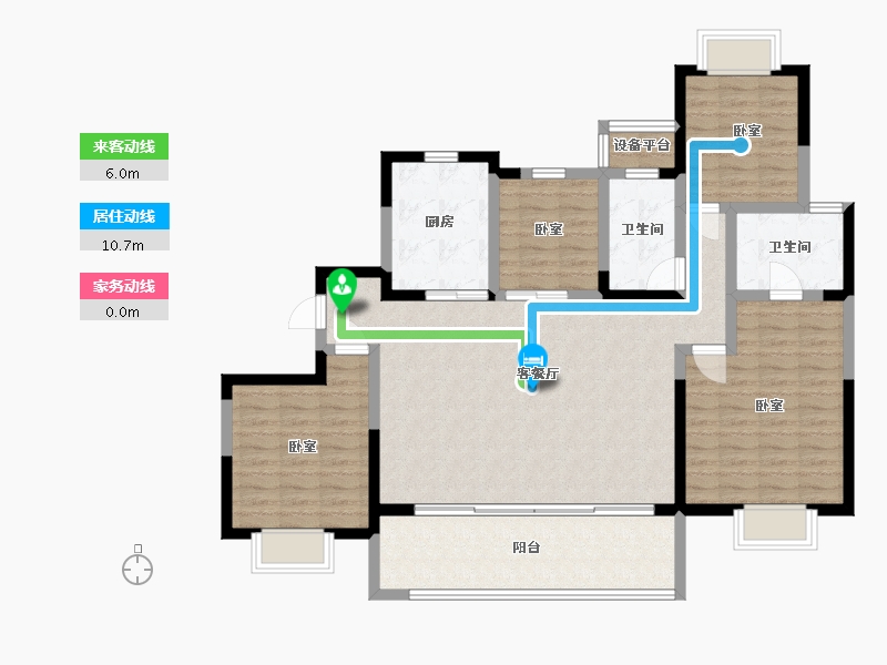 江苏省-无锡市-和玺-117.24-户型库-动静线