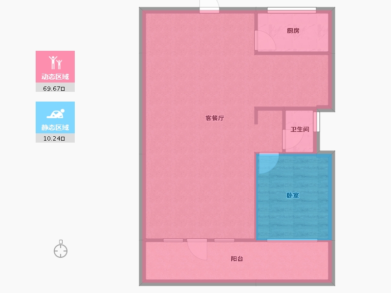 江西省-抚州市-东润学墅壹号-73.40-户型库-动静分区